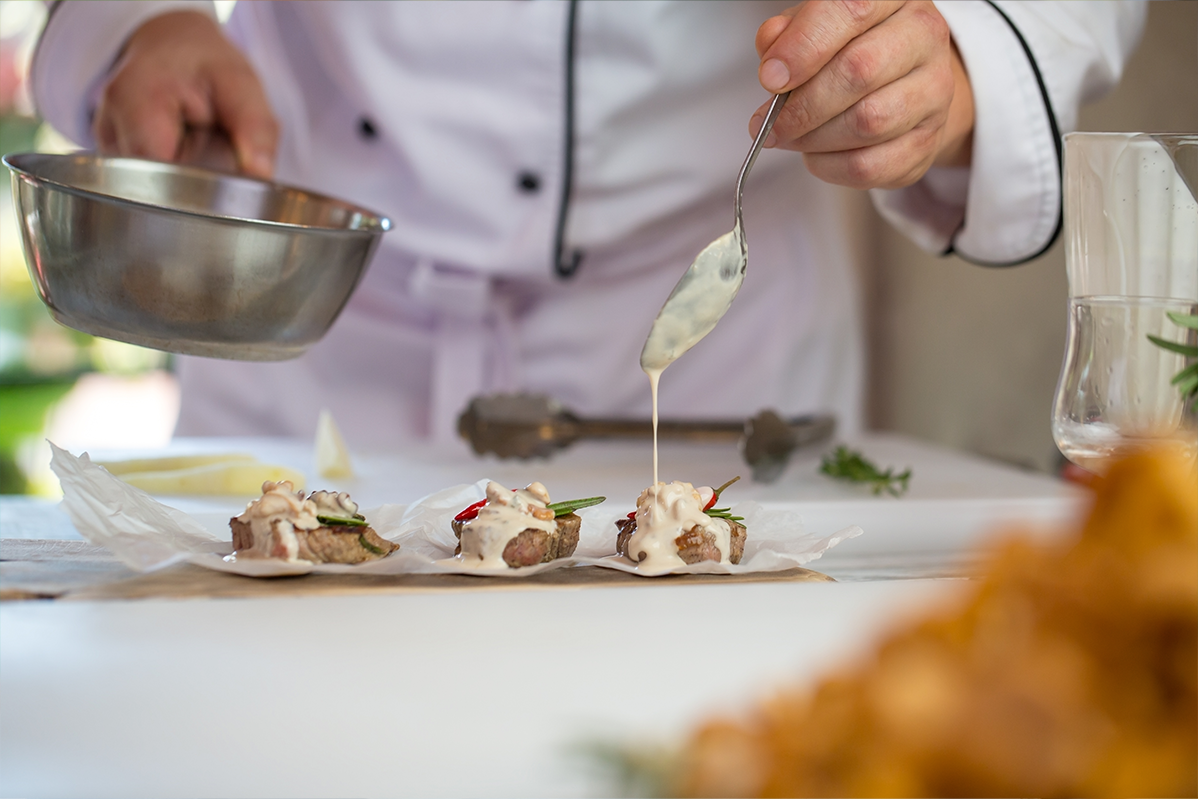 Réservation de chef à domicile
